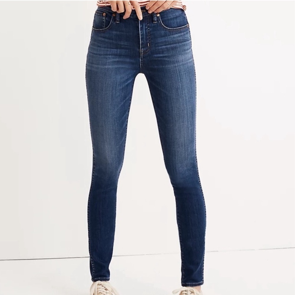 Madewell high riser skinny jeans size 28